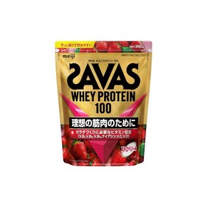 자바스(SAVAS) 웨이프로틴100 스트로베리 맛 980g 메이지, 상세페이지 참조, 1개