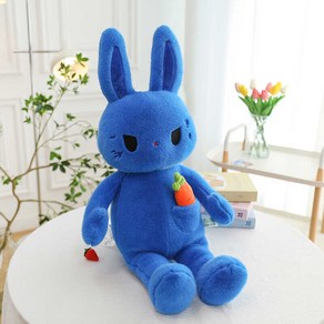 클라인 블루 토끼 인형 피규어 장난감 선물, 36cm, 1개