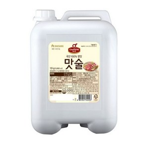 대상 쉐프원 맛술 10kg 미림 조미료 고기잡내 제거 비린내 제거 요리용 술 데용량 식자제 업소용, 1개