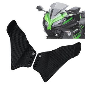 가와사키 닌자 250 300 400 650R ZX6R ZX10R ZX14R 오토바이 사이드 윙 스포일러 페어링 백미러 고정 윙 Z1000SX, 1개