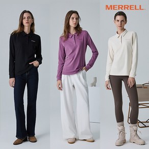 [머렐(MERRELL)] O 머렐 24FW 여성 카라 셔츠 3종