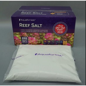 [CS] 아쿠아포레스트 리프솔트 5Kg (Aquafoest Reef Salt) 5Kg, 1개