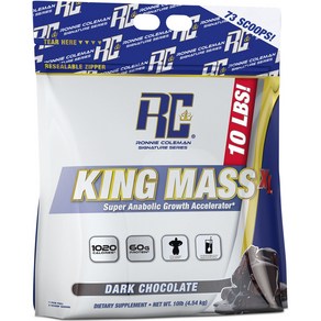 로니콜맨시그니처시리즈 King Mass XL Super Anabolic Growth Accelerator Dark Chocolate