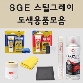 삼성 SGE 스틸그레이 주문 자동차 차량용 붓펜 스프레이 카페인트 도색 SM3 SM5