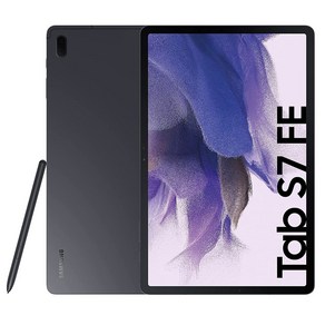 삼성전자 갤럭시탭S7 FE 태블릿PC LTE 64GB, 블랙, Wi-Fi