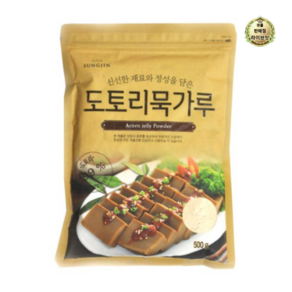 성진식품 도토리묵가루, 500g, 3개