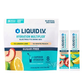 리퀴드 아이비 슈가프리 하이드레이션 멀티플라이어 26팩 LIQUID I.V. HYDRATION MULTIPLIER, 1개