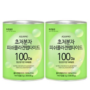 푸른들판 100달톤 초저분자 피쉬 콜라겐 펩타이드 100% 분말 스틱 아쿠아프로 저분자 콜라겐 가루 파우더 어류 생선