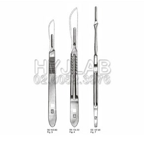 Sugicafts 메스날 7번핸들 길이 16.5cm, 1개