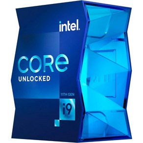 인텔 Intel 코어 i9-11900K 데스크톱 프로세서 8코어 5.3GHz 잠금 해제 LGA1200 (인텔 500 시리즈 &, CPU Only