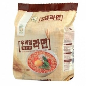 우리밀 라면 매운맛, 24개