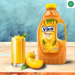 Oiginal Taste Vivo Mango Juice 오리지널 맛 비보 망고 주스, 2개, 2L