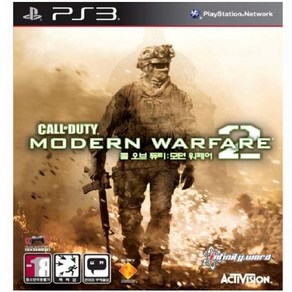 [중고] PS3 콜오브듀티 모던워페어2 정발판 플스 플레이스테이션