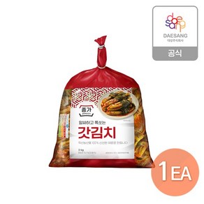 갓김치 3kg, 1개