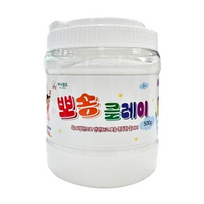 티니월드 뽀송클레이 500g, 흰색, 1개