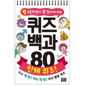 초등학생이 꼭 알아야 하는 퀴즈 백과 80 인체 퀴즈!