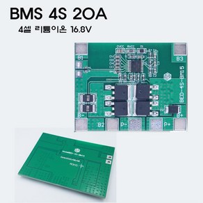 4S 20A PCM 리튬 이온 BMS 보호회로 16.8V