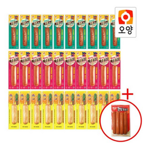 햇살누리 불고기맛 후랑크10개+톡소시지10개+오륙도맛바10개+참맛후랑크증정1개 편의점 핫바, 1개, 70g