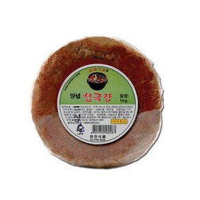 완전식품 뚝배기표 청국장 1kg 5개