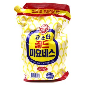 푸드올마켓_ 오뚜기 고소한 골드 마요네즈 3.2kg /스파우트팩