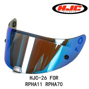 HJC 헬멧 쉴드 RAPHA 11 RAPHA 70 헬멧 바이저 우주 바이저 HJC 헬멧, 1개, 2)light black