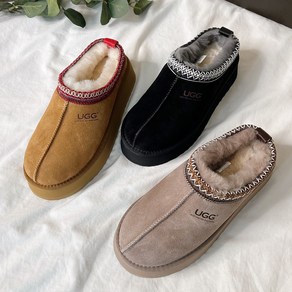 호주 AS UGG 벤투스 플랫폼 통굽 타스만 어그 슬리퍼 양털 슬리퍼 키높이 AS2053 Ventus Platfom