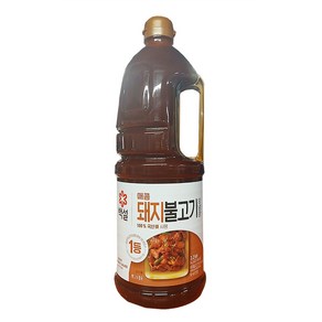 백설 매콤한 돼지불고기 양념 2.2KG 두루치기 고추장주물럭 매운닭발, 1개