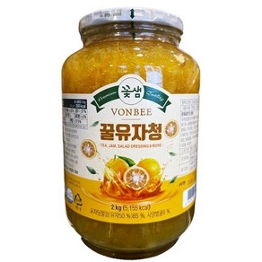 VONBEE 유자청 2KG