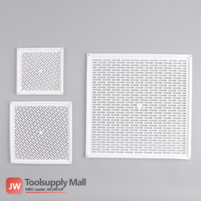 JWCOLLECTION JW철물 그릴 pvc 백색 150X150 통풍구 그릴PVC그릴, 1개