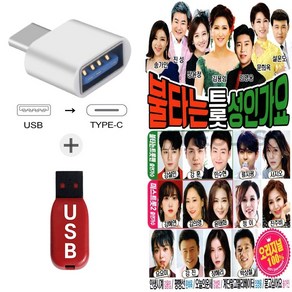 더올스 (Q USB+C 타입 젠더) 불타는 트롯 성인가요