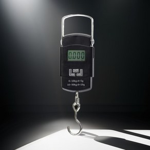 여행용 캐리어 저울 휴대용 손저울, 블랙, AG_9064, 50kg