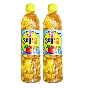 오뚜기 3배 사과식초 900ml 2개