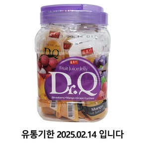 닥터큐 과즙 젤리 4종 1440g(60g x 24개입), 60g, 24개