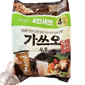 풀무원 생가쓰오우동, 종이박스포장, 940g, 1개