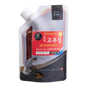 피아골 미선씨 휴대가 간편한 파우치형 찹쌀고추장 230g, 1개