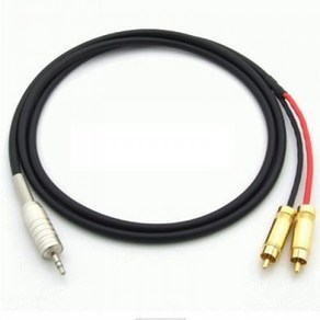 카나레 3.5스테레오 TO 2RCA 케이블 1.5M [L-4E6S], 1개