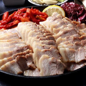 글램쿡 로스팅 삼겹살 맛있는보쌈 슬라이스 1kg 고기요리, 로스팅 삼겹 보쌈 슬라이스1kg, 1개