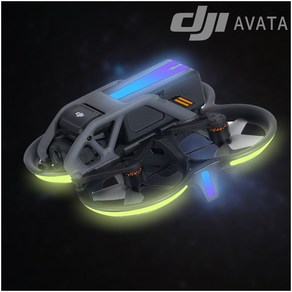 호환 STARTRC DJI 아바타 AVATA 형광 빛반사 데칼 발광 야광 야간 튜닝 스티커