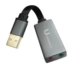 하이파이 외장형 USB 사운드카드 외장형, UC-CP128, 1개