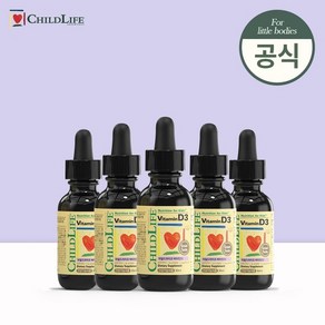 차일드라이프 비타민D3 30ml 5개, 0.03l
