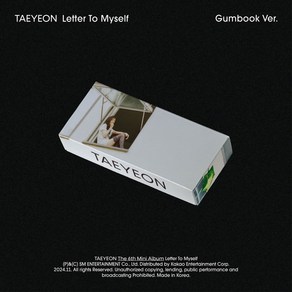 태연 (TAEYEON) - 미니앨범 6집 : Lette To Myself [Gumbook Ve.](스마트앨범)