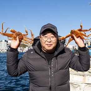 동해안 포항 구룡포 울진 영덕 대게 3마리 활 자숙 찜, 1세트, (찜) 대사이즈 대게 3마리