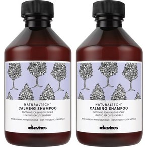 Davines Natualtech 두피진정 카밍샴푸 250ml 2팩, 2개