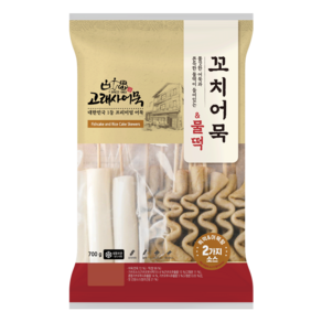 고래사 꼬치어묵 사각&물떡 (700G), 700g, 1개