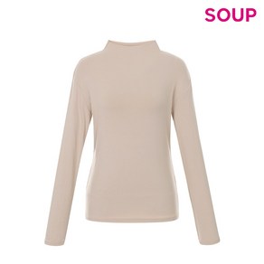 [SOUP] SOUP 모크넥 베이직 티셔츠 (SZ9LT31)