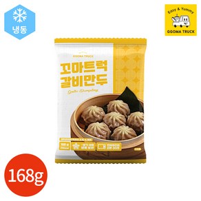 꼬마트럭 갈비만두 168g x 6봉, 6개