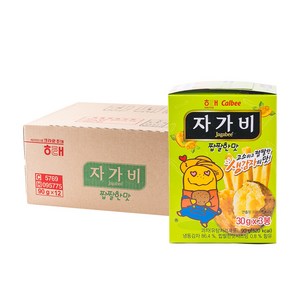 해태제과 자가비 짭잘한맛, 90g, 12개