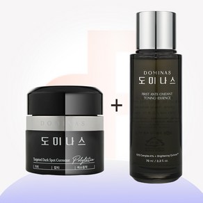 태극제약 도미나스 기미크림 5세대 크림 50g 2개+토닝에센스 70ml/기미/주름, 1세트, 170g