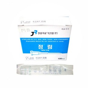 정림의료기산업 주사기바늘 31G 1/2인치 1.2cm, 1개, 1개