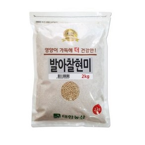 대한농산 발아찰현미, 2kg, 1개